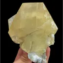Natural Yellow Calcite, Mineral Specimen:Fujian,China (95*120*75MM) - image 1