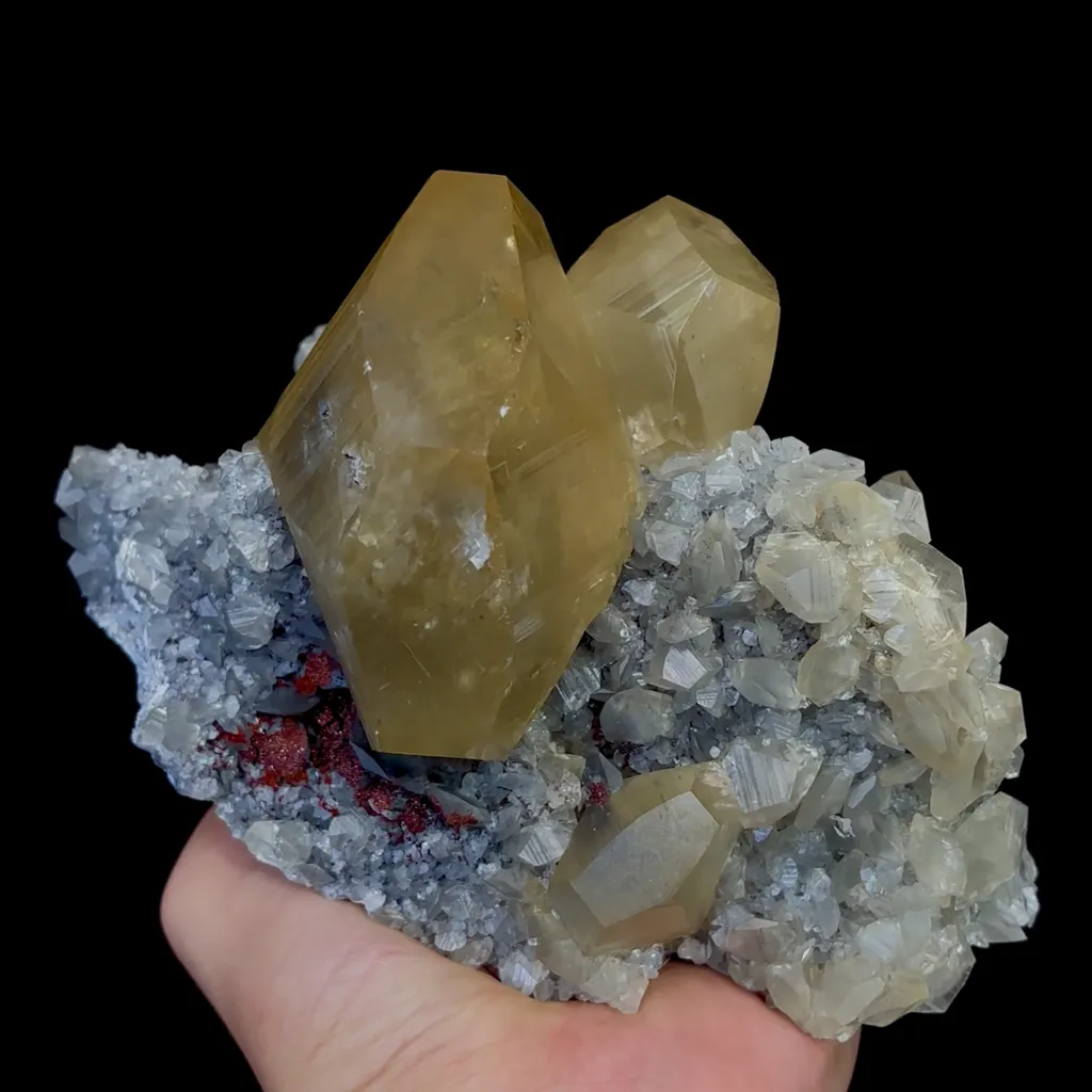 Natural Yellow Calcite Mineral Specimen,High Quality Specimen,FUJIAN,CHINA(160*100*90mm) - image 5
