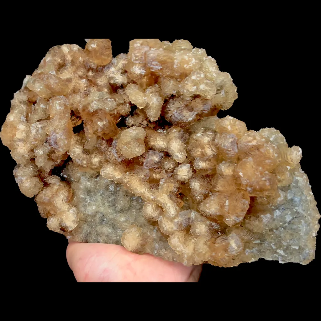 Natural Yellow Calcite Mineral Specimen,High Quality Specimen,XIANGHUALING,HUNAN,CHINA(270*180*45mm) - image 3