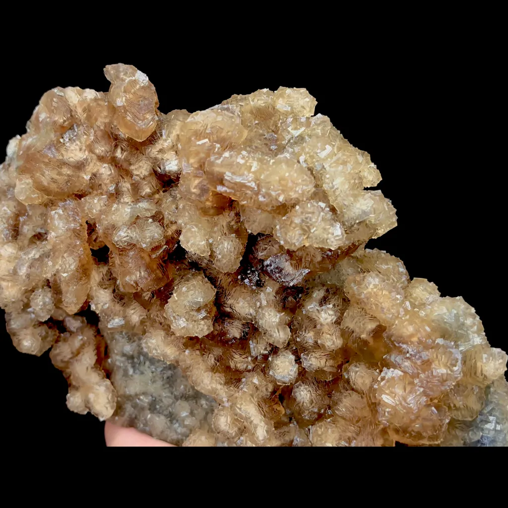 Natural Yellow Calcite Mineral Specimen,High Quality Specimen,XIANGHUALING,HUNAN,CHINA(270*180*45mm) - image 2