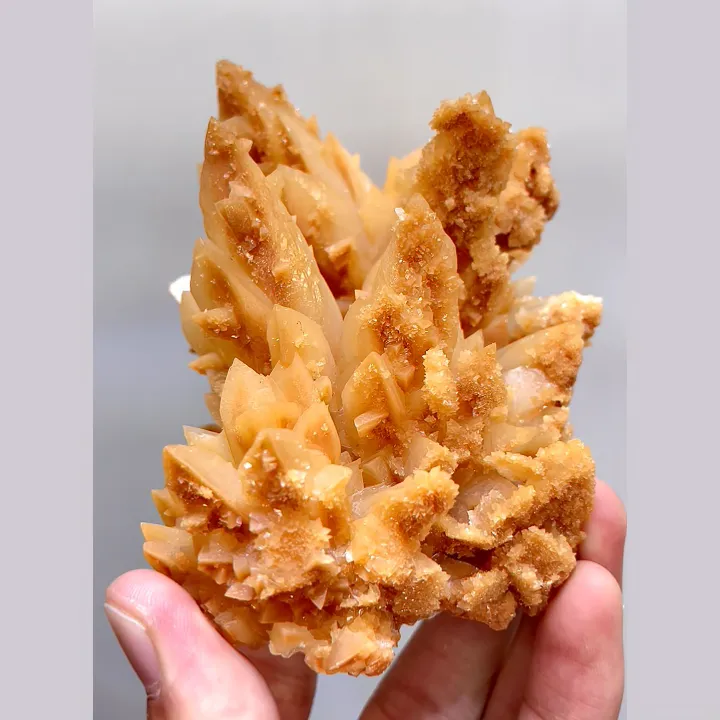 Natural Yellow Calcite, Mineral Specimen:Wenshan,Yunnan (80*125*60MM) - image 5