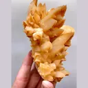 Natural Yellow Calcite, Mineral Specimen:Wenshan,Yunnan (80*125*60MM) - image 4