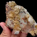 Natural Yellow Creedite Mineral Specimen,High Quality Specimen,GUIZHOU,CHINA(110*57*31mm) - image 2