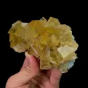 Natural Yellow Cubic Fluorite, Mineral Specimen:Beijing,China (115*75*40MM) - image 4