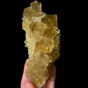 Natural Yellow Cubic Fluorite,Mineral Specimen:Beijing,China (45*140*50MM) - image 2