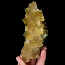 Natural Yellow Cubic Fluorite,Mineral Specimen:Beijing,China (45*140*50MM) - image 4