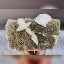 Natural Yellow Fluorite and Calcite and Pyrite Symbiosis comes from Fujian,China 130*85*35MM - image 2