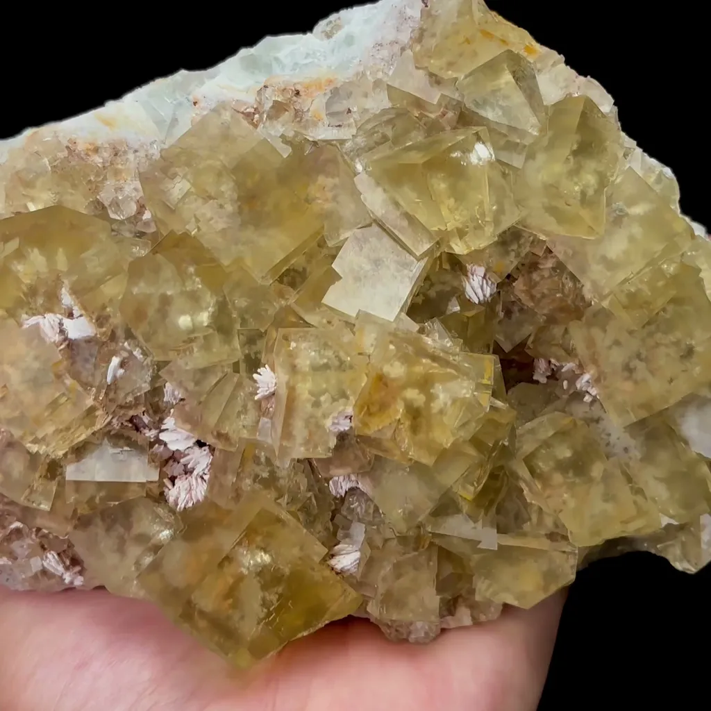 Natural Yellow Fluorite Mineral Specimen,High Quality Specimen,BEIJING,CHINA(180*111*54mm) - image 2