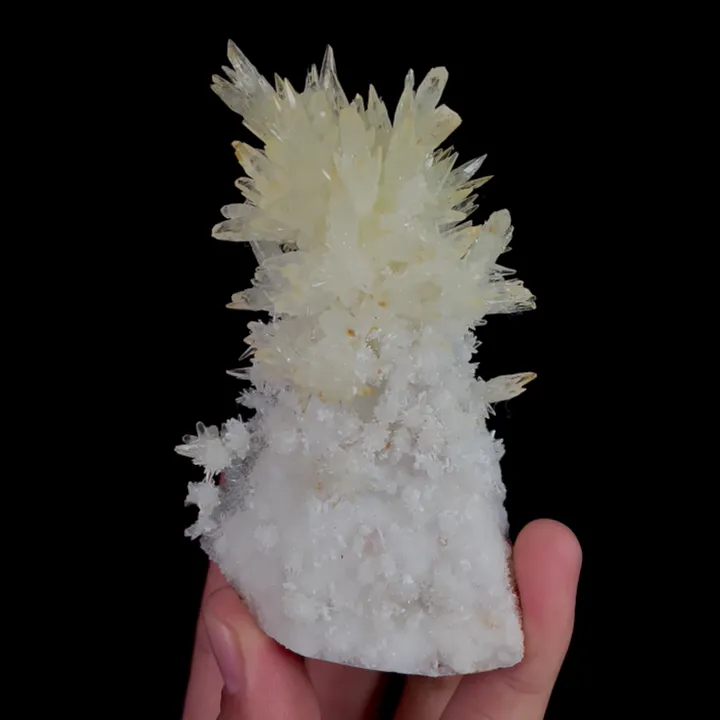 Natural Yellow Gypsum, Mineral Specimen:Guizhou,China (60*90*50MM) - image 4
