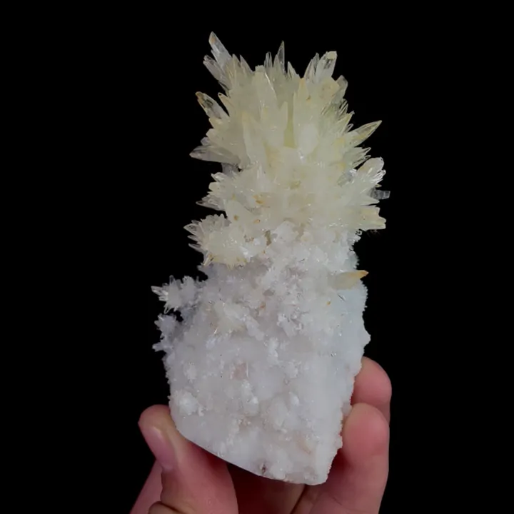 Natural Yellow Gypsum, Mineral Specimen:Guizhou,China (60*90*50MM) image