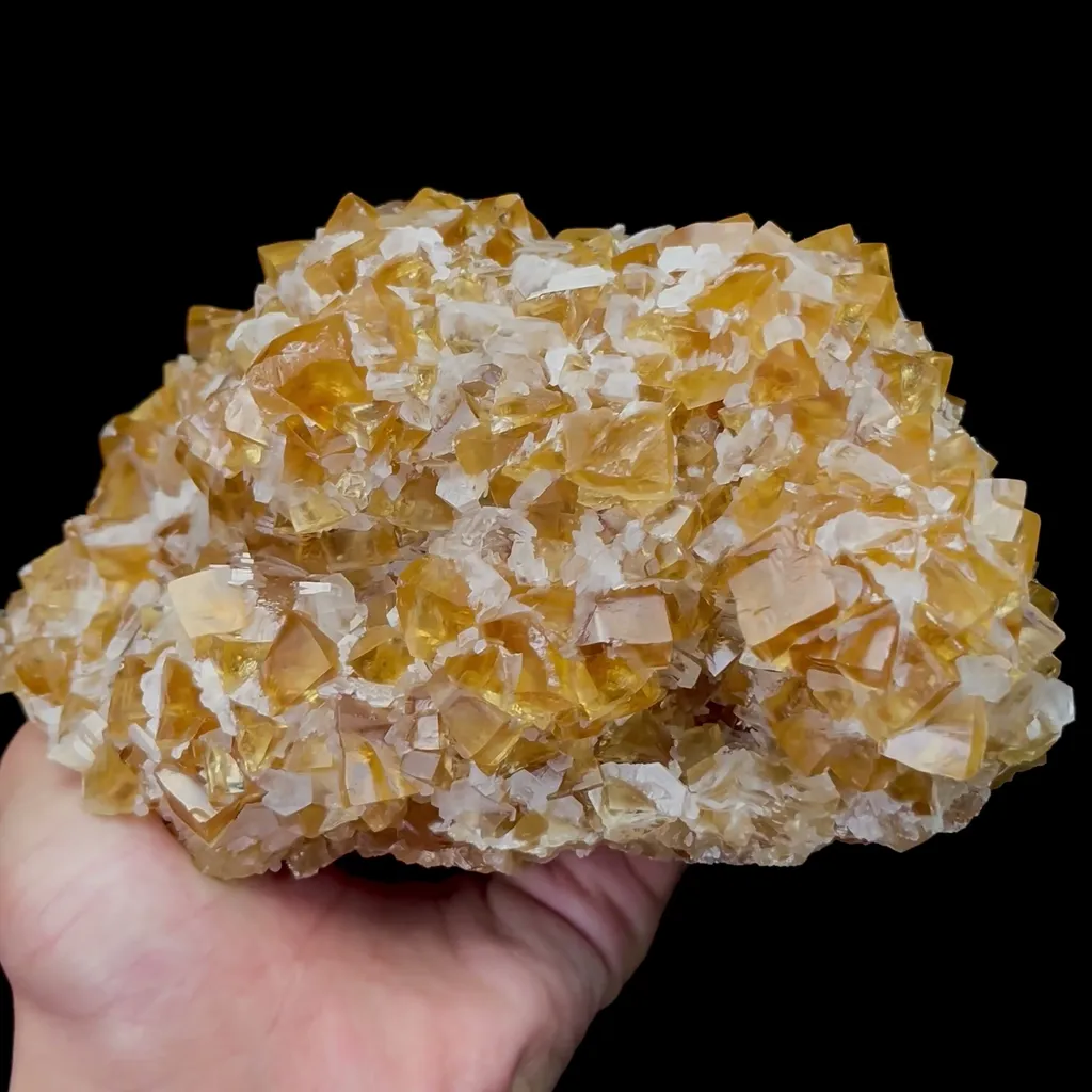 Natural Yellow Honey Calcite Mineral Specimen,High Quality Specimen,FUJIAN,CHINA(185*115*90mm) - image 2