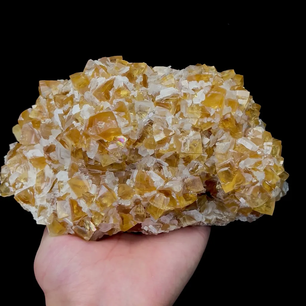 Natural Yellow Honey Calcite Mineral Specimen,High Quality Specimen,FUJIAN,CHINA(185*115*90mm) - image 4