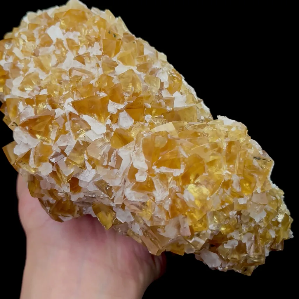 Natural Yellow Honey Calcite Mineral Specimen,High Quality Specimen,FUJIAN,CHINA(185*115*90mm) - image 3