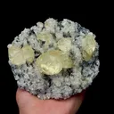Natural Yellow Rhombohedral Calcite Mineral Specimen,High Quality Specimen,ANHUI,CHINA(123*106*58mm) - image 4