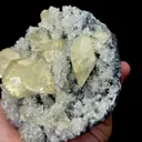 Natural Yellow Rhombohedral Calcite Mineral Specimen,High Quality Specimen,ANHUI,CHINA(123*106*58mm) - image 2