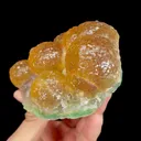 Natural Yellow Spherical Fluorite, Mineral Specimen:Beijing,China (120*85*60MM) - image 4
