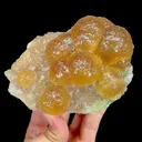 Natural Yellow Spherical Fluorite, Mineral Specimen:Beijing,China (120*85*60MM) - image 2
