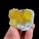 Natural Yellow Spherical Fluorite, Mineral Specimen:Beijing,China (50*40*25MM) - image 2