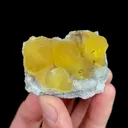 Natural Yellow Spherical Fluorite, Mineral Specimen:Beijing,China (50*40*25MM) - image 3