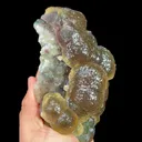 Natural Yellow Spherical Fluorite, Mineral Specimen:Beijing,China (90*160*75MM) - image 3