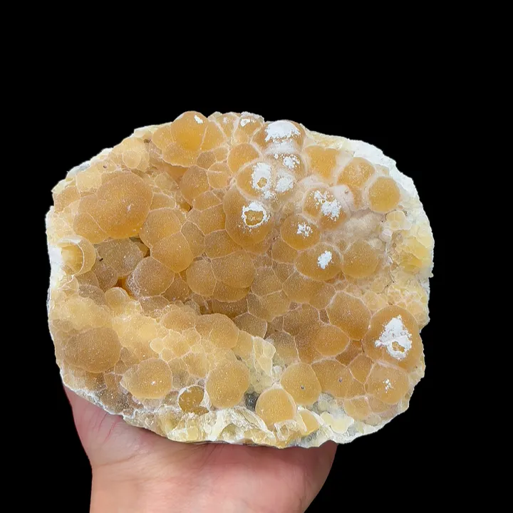 Natural Yellow Spherical Fluorite, Mineral Specimen:Guizhou,China (120*110*45MM) - image 5