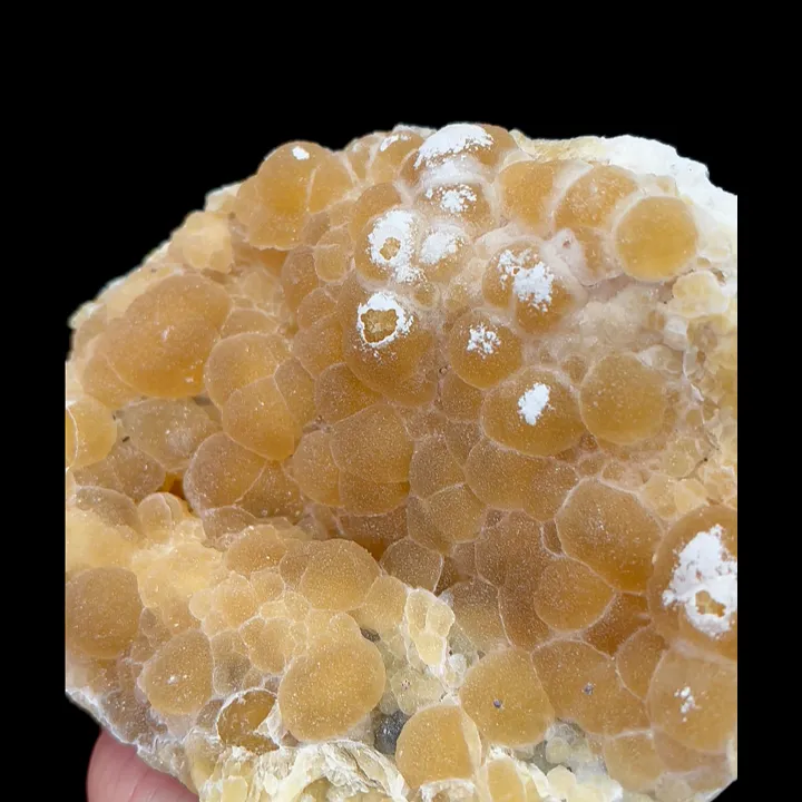 Natural Yellow Spherical Fluorite, Mineral Specimen:Guizhou,China (120*110*45MM) - image 4