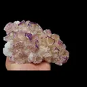 Natural Yttrium Fluorite and Gypsum Mineral Specimen,High Quality Specimen,GUIZHOU,CHINA(180*100*55mm) - image 2
