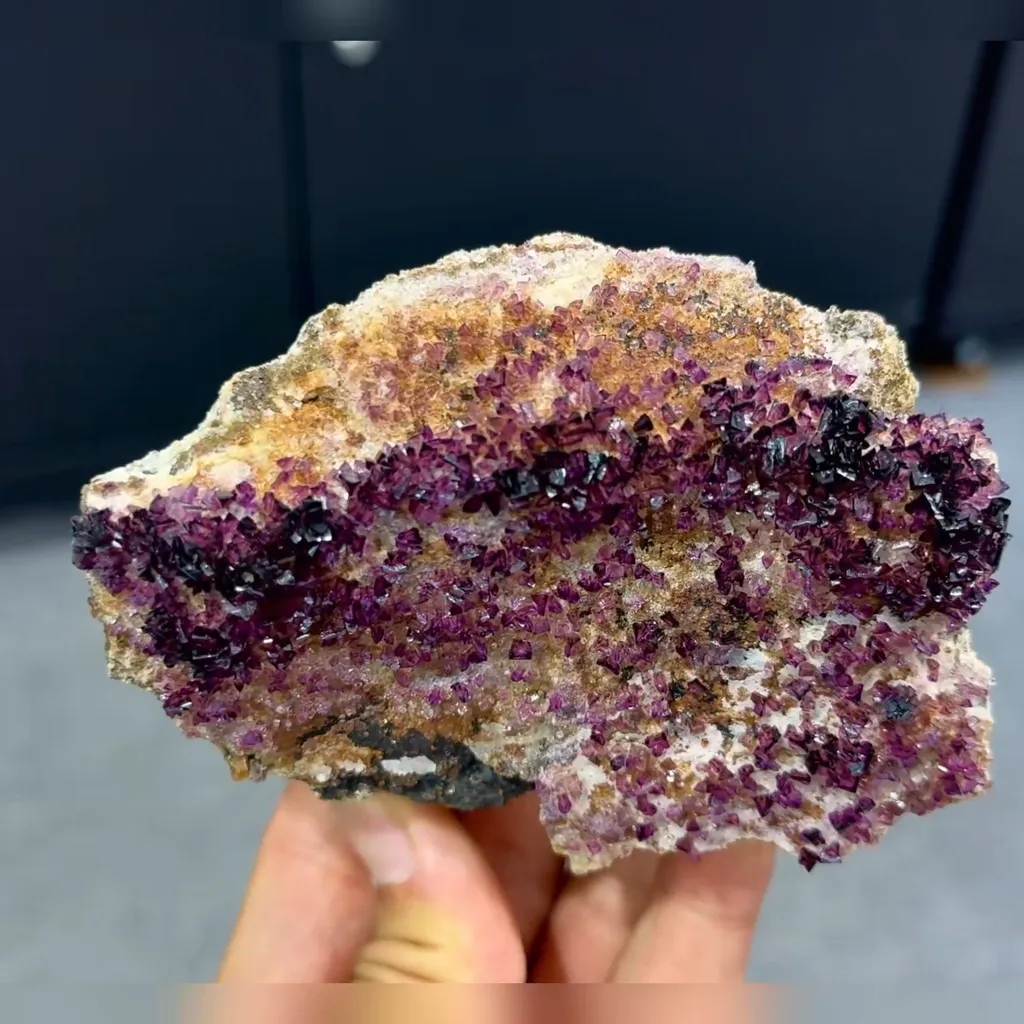 Natural Yttrium Fluorite comes from Guizhou,China 100*45*80MM - image 2