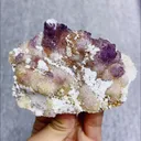 Natural Yttrium Fluorite comes from Guizhou,China 105*70*40MM - image 2