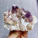 Natural Yttrium Fluorite comes from Guizhou,China 105*70*40MM - image 1