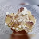 Natural Yttrium Fluorite comes from Guizhou,China 110*80*40MM - image 2