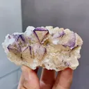 Natural Yttrium Fluorite comes from Guizhou,China 80*20*25MM - image 3
