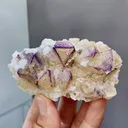 Natural Yttrium Fluorite comes from Guizhou,China 80*20*25MM - image 4