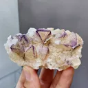 Natural Yttrium Fluorite comes from Guizhou,China 80*20*25MM - image 1