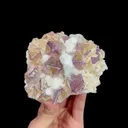 Natural Yttrium Fluorite, Mineral Specimen:Guizhou,China (100*95*55MM) - image 2