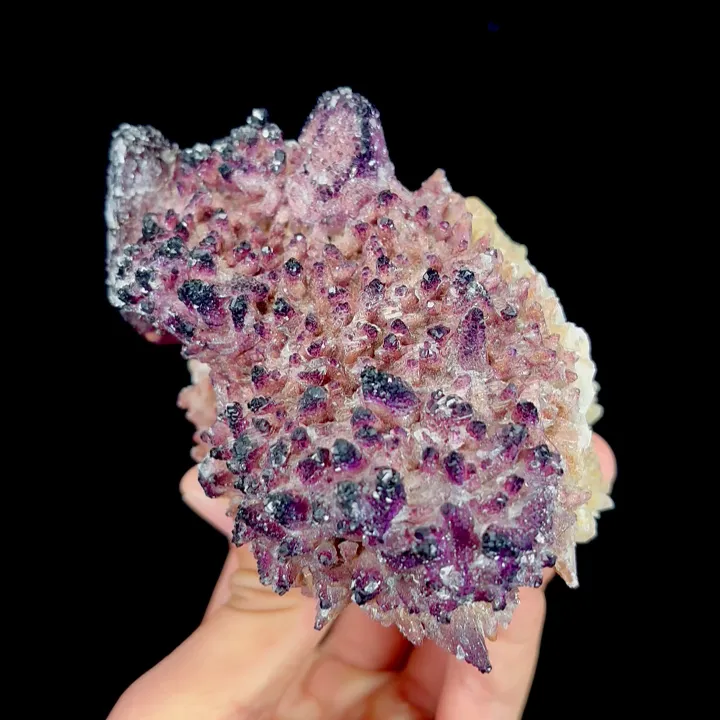 Natural Yttrium Fluorite, Mineral Specimen:Guizhou,China (110*80*60MM) - image 3