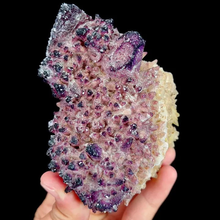 Natural Yttrium Fluorite, Mineral Specimen:Guizhou,China (110*80*60MM) - image 7