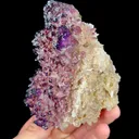 Natural Yttrium Fluorite, Mineral Specimen:Guizhou,China (110*80*60MM) - image 6