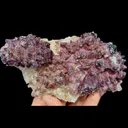 Natural Yttrium Fluorite, Mineral Specimen:Guizhou,China (130*70*40MM) - image 3