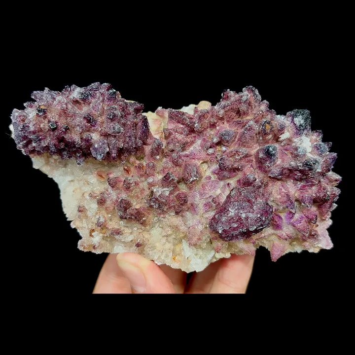Natural Yttrium Fluorite, Mineral Specimen:Guizhou,China (130*70*40MM) image