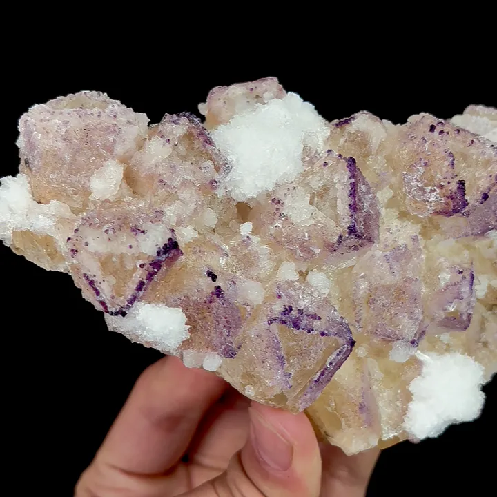 Natural Yttrium Fluorite, Mineral Specimen:Guizhou,China (150*75*30MM) - image 3