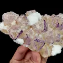 Natural Yttrium Fluorite, Mineral Specimen:Guizhou,China (150*75*30MM) - image 3