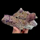 Natural Yttrium Fluorite, Mineral Specimen:Guizhou,China (155*90*60MM) - image 1
