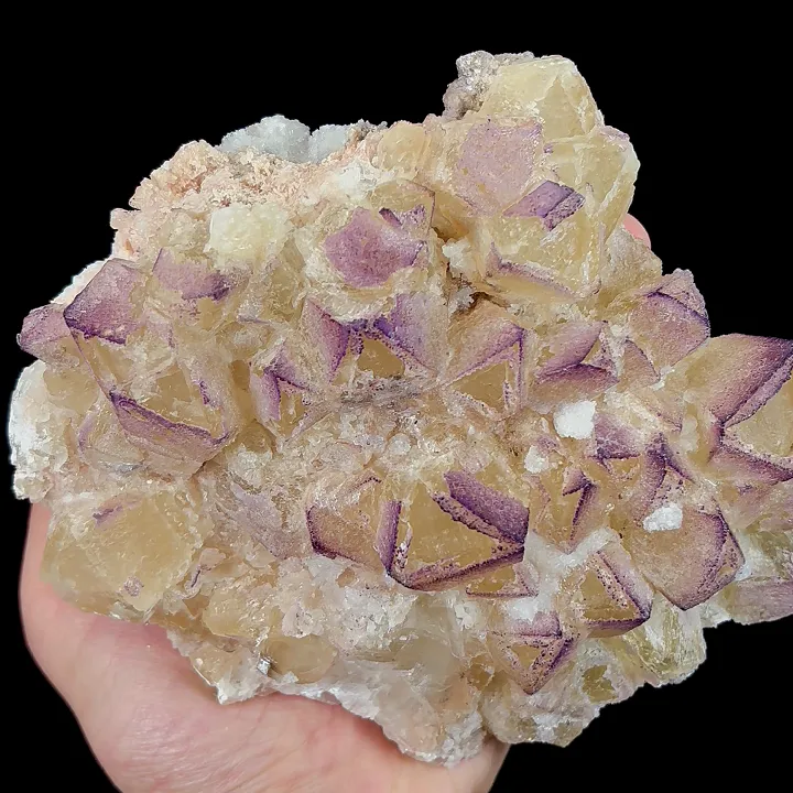 Natural Yttrium Fluorite, Mineral Specimen:Guizhou,China (160*140*65MM) - image 2