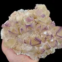 Natural Yttrium Fluorite, Mineral Specimen:Guizhou,China (160*140*65MM) - image 2