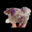 Natural Yttrium Fluorite, Mineral Specimen:Guizhou,China (160*90*75MM) - image 2