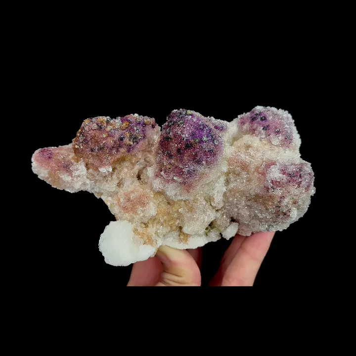 Natural Yttrium Fluorite, Mineral Specimen:Guizhou,China (160*90*75MM) - image 6