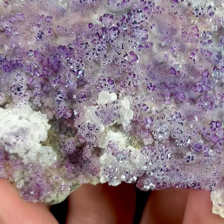 Natural Yttrium Fluorite, Mineral Specimen:Guizhou,China (85*60*15MM) - image 3