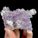 Natural Yttrium Fluorite, Mineral Specimen:Guizhou,China (85*60*15MM) - image 5
