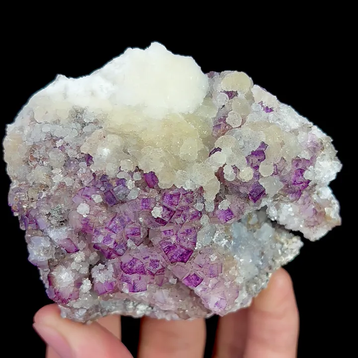 Natural Yttrium Fluorite, Mineral Specimen:Guizhou,China (85*70*30MM) - image 4